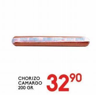 Alsuper Chorizo camargo 200 gr oferta