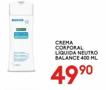 Alsuper Crema corporal liquida neutro balance 400ml oferta
