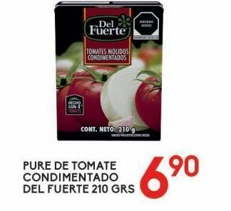 Alsuper Puré de tomate condimentado del fuerte 210g oferta
