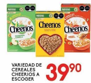 Alsuper Cereales cheerios a escoger oferta