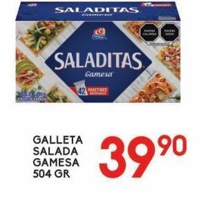 Alsuper Galleta salada gamesa 504g oferta