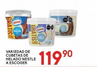 Alsuper Helados nestlé oferta