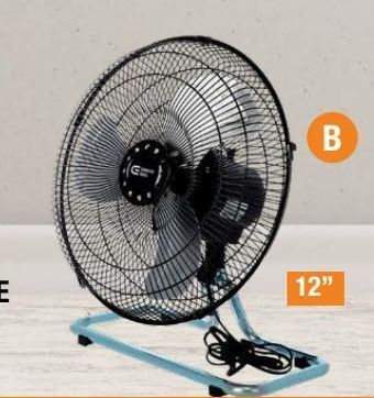 The Home Depot Ventilador de piso 12 pulgadas oferta