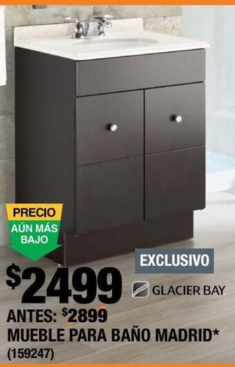 The Home Depot Mueble para baño madrid oferta