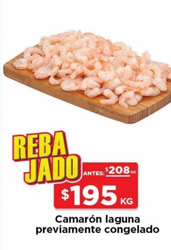 HEB Camaron laguna prev. congelado 1 kg oferta
