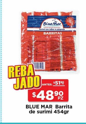 HEB Blue mar barritas de surimi sabor a cangrejo 1 lb oferta