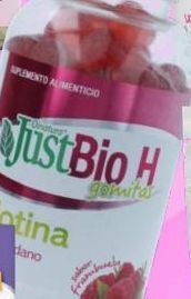 Farmacia San Pablo Just bio h gomitas biotina c/110pzs oferta