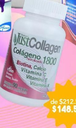 Farmacia San Pablo Justcollagen colageno hidrolizado c/90 oferta