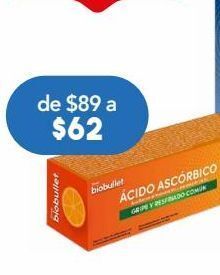 Farmacia San Pablo Biobulet acido ascorbico com 1 gr c/10 oferta