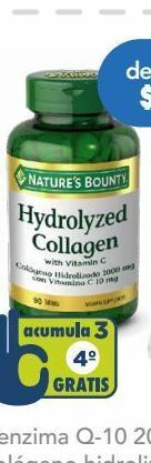 Farmacia San Pablo Natures bounty colageno hidrolizado c/90 oferta