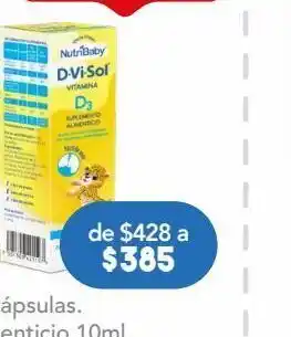 Farmacia San Pablo D-vi-sol suplemento alimenticio c/10ml oferta