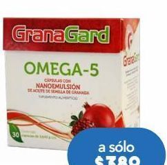 Farmacia San Pablo Granagard omega 5 cap 0.640g bot c/30 oferta
