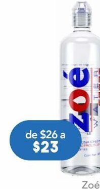 Farmacia San Pablo Zoe water agua sport btl c/900ml oferta