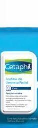 Farmacia San Pablo Cetaphil toallas lipieza paq c/25pz oferta