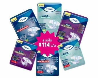 Farmacia San Pablo Tena pañal slip med bol c/10pz oferta