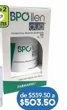 Farmacia San Pablo Bpollen duo gel 1/5% tub c/30 oferta
