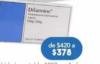 Dilarmine tab 1mg caj c/25