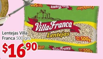 Lentejas Villa Franca 500g