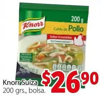 Soriana Híper Knorr Suiza 200g oferta