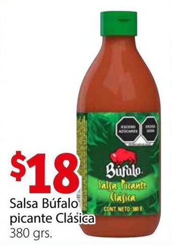 Soriana Híper Salsa Búfalo Picante Clásica 380g oferta