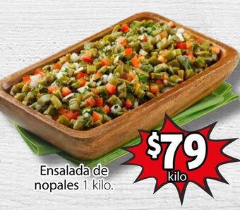 Soriana Híper Ensalada de Nopales 1kg oferta