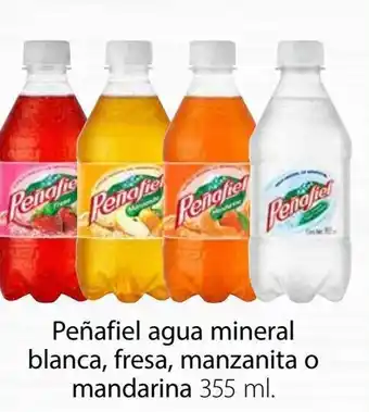 Peñafiel Agua Mineral Blanca, Freza, Manzanita o Mandarina 355ml