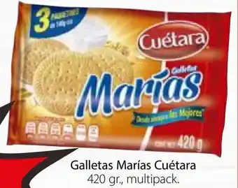 Soriana Híper Galletas Marías Cuétara 420g oferta