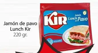 Soriana Híper Jamón de Pavo Lunch KIR 220g oferta