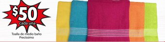 Soriana Híper Toalla de Medio Baño Precíssimo oferta