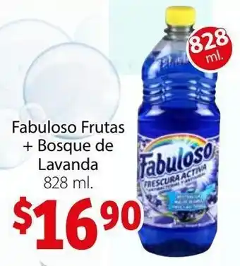 Fabuloso Frutas + Bosque de Lavanda 828ml