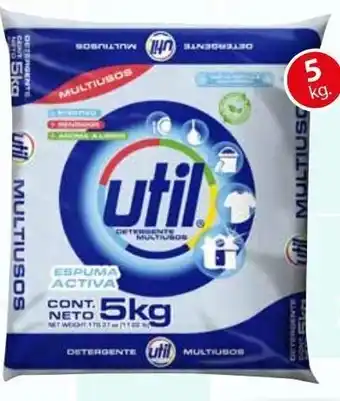 Soriana Híper Detergente en Polvo Util 5kg oferta