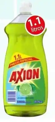 Soriana Híper Lavatrastes Axion Limón Bicarbonato 1.1L oferta