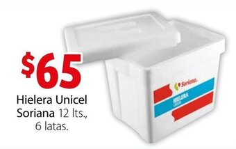 Hielera Unicel Soriana 12L
