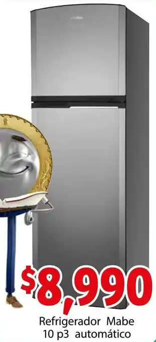 Soriana Híper Refrigerador Mabe Automático 10 p3 oferta