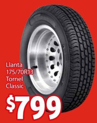 Llanta 175/70R13 Tornel Classic