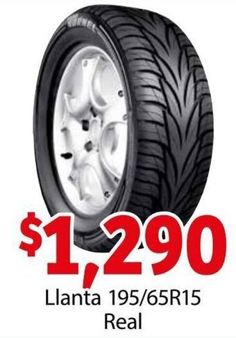 Soriana Híper Llanta 195/65R15 Real oferta
