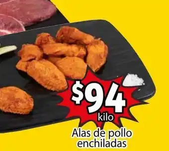 Soriana Híper Alas de Pollo Enchiladas oferta