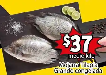 Soriana Híper Mojarra Tilapia Grande Congelada oferta