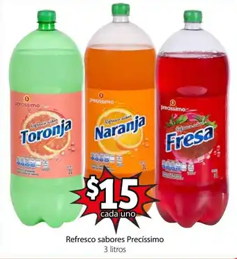 Soriana Híper Refresco Sabores Precíssimo 3L oferta