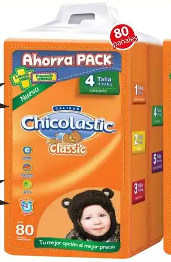 Pañal Chicolastic Classic c/80 Etapa 4