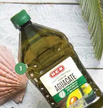 HEB Aceite puro de aguacate 2 lt. oferta