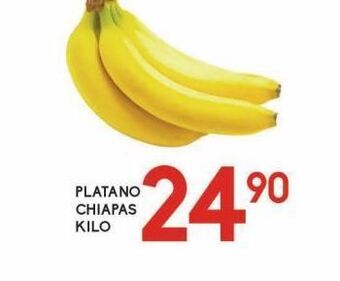 Alsuper Plátano chiapas kg oferta
