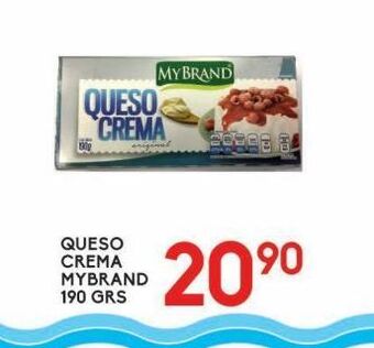 Alsuper Queso crema mybrand 190g oferta