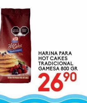 Alsuper Harina para hot cakes tradicional gamesa 800g oferta