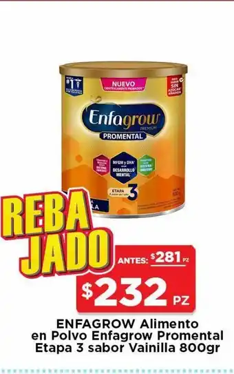 HEB Enfagrow alimento en polvo enfagrow promental oferta