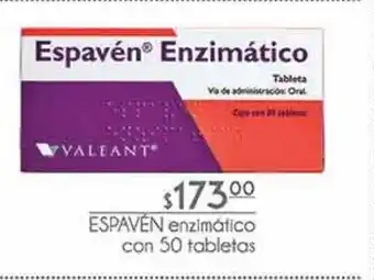 Espavén enzimático con 50 tabletas