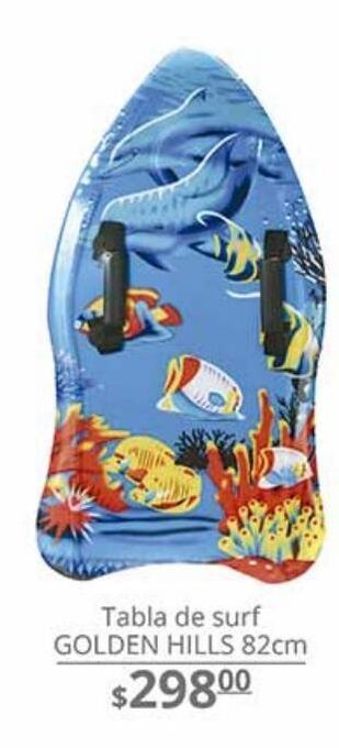 La Comer Tabla de surf golden hills 82cm oferta
