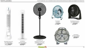 La Comer Ventilador oferta