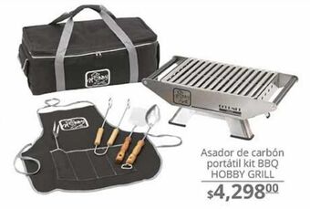 La Comer Asador de carbón portátil kit bbq hobby grill oferta
