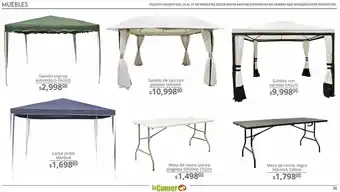La Comer Mesa plegable oferta